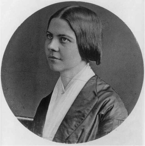 Lucy Stone; Photo: Library of Congress