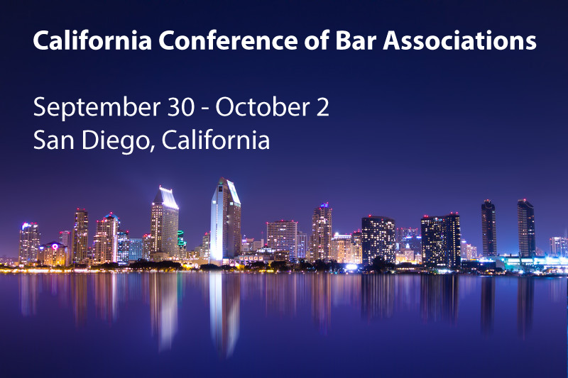 Make an Impact at the California Conference of Bar Associations The Bar Association of San