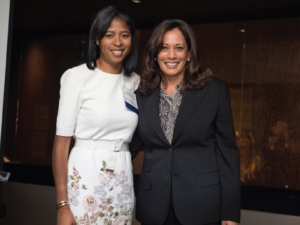 Leader Circle Firm Hosts Lunch with Senator Kamala Harris - The Bar ...