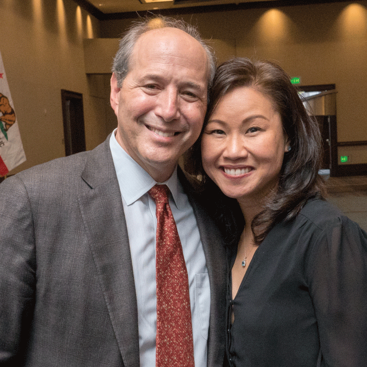 basf-presidents-1 2003 President Jeff Bleich and 2019 President Doris Cheng