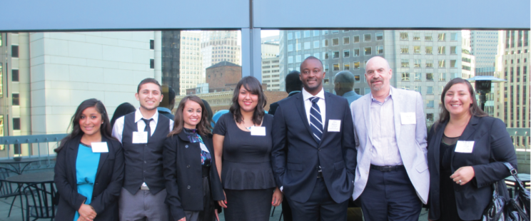 scholarship recipients with richard zitrin