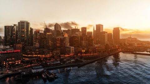 aerial view of san francisco