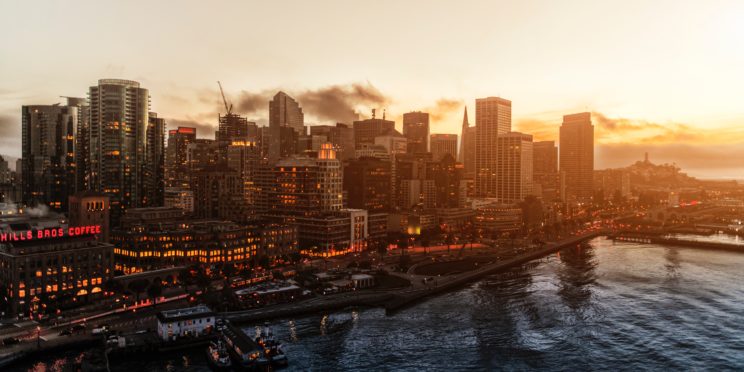 aerial view of san francisco