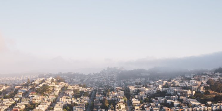 Aerial view of San Francisco during daytime