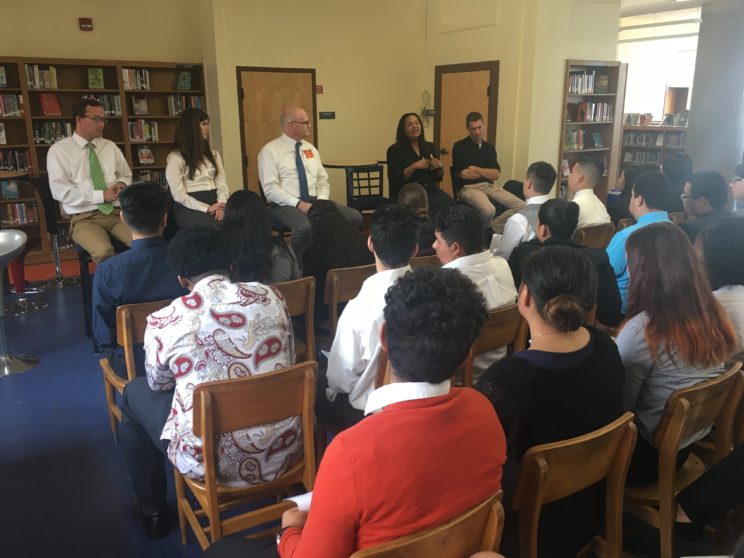 2016 Law Academy orientation at Balboa High School